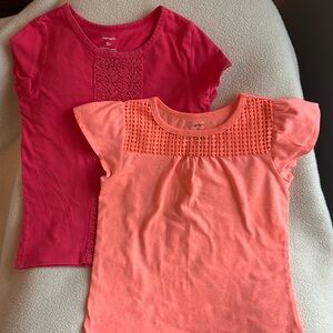 Carter 5T shirts